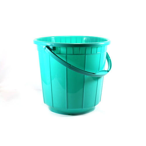 Light Green Lightweight Round Unbreakable Plastic Bucket