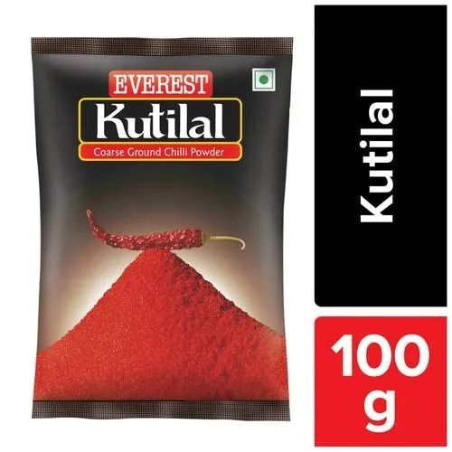 Pack Of 100 Gram Food Grade Pure Everest Red Chilli Powder