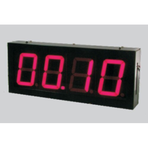 Black Standard Led Display Sleek And Accurate Time Base Rectangular ...
