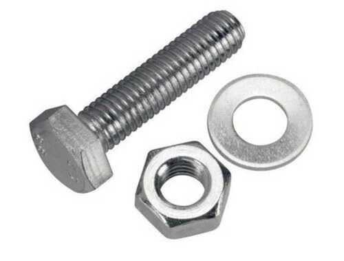 Rust Resistant Long Lasting Reliable Strong And Heavy Duty Ms Grey Bolt Nut Usage: Fasten Multiple Part Together