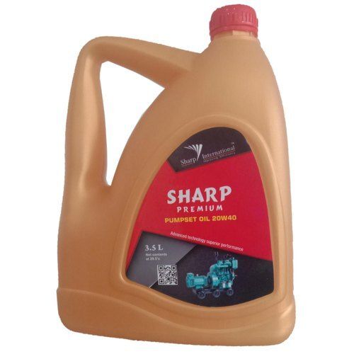 Sharp Premium Pumpset Oil 20W40 3.5 L Pack