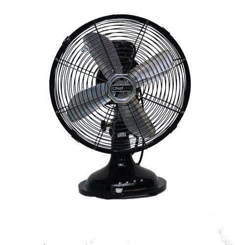 Black Sleek And Advance Design Osc High Speed 300 Mm Sweep 3 Blades Table Fan 