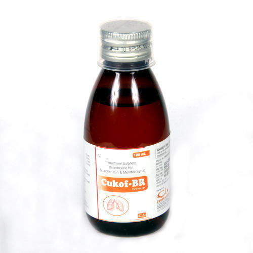 100 Ml Terbutaline Sulphate Guaiphenesin Cough Syrup