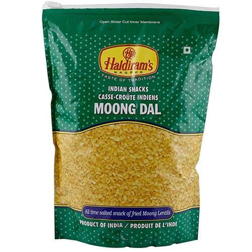 A Grade Fresh Mouth-Watering Tasty Crunchy Haldirams Moong Dal 