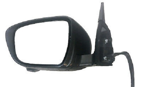 Black Car Side Mirror With Crack And Scratch Resistance, Easy To Install