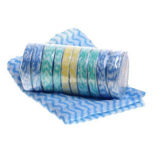 Blue Color Magic Hair Towel For Bathroom Usage With Microfiber Fabrics