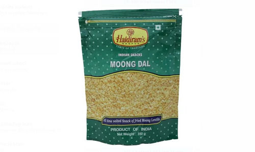 Crispy And Crunchy Delicious Salty Haldiram Moong Dal With 350 Gram Packaging Size