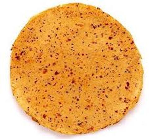 Delightful And Crunchy Textured Made With Various Spices Tasty Masala Papad