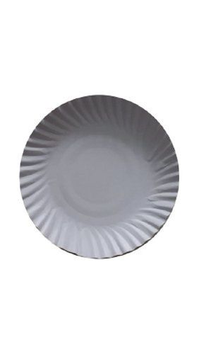 Eco Friendly And Recyclable Lightweight Plain Round Disposable Paper Plates Application: Party