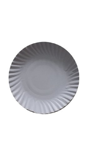 Eco Friendly And Recyclable Lightweight Plain Round Disposable Paper Plates Application: Party