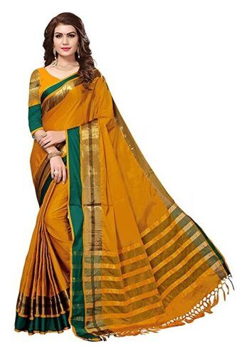 Ladies Comfortable To Wear Cotton Silk Sarees