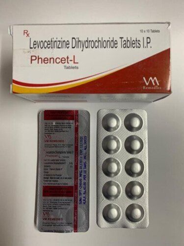 Levocetirizine Dihydrochloride Tablets Pack Of 10 X 10 Tablets