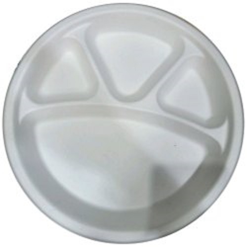 Recyclable And Biodegradable Leak Proof Plain Round Disposable Paper