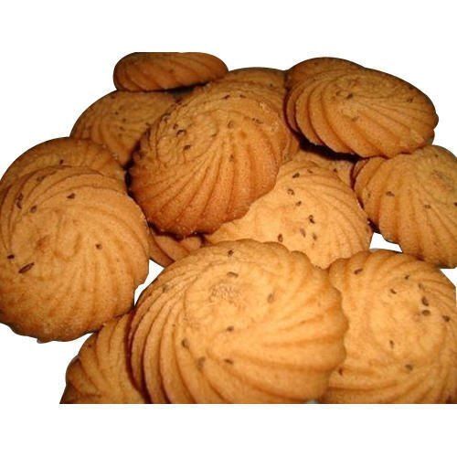 Rich In Taste Round Crunchy Ajwain Cookies