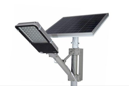 White Strong Weather Resistant Highly Efficient And Durable Black Solar Street Light