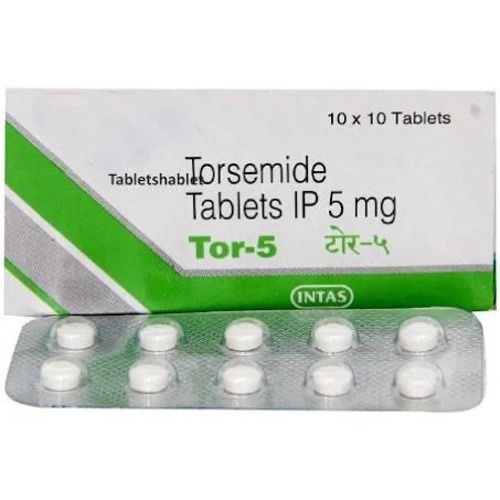 Tabletshabl Torsemide Tablets Ip 5mg Tor-5 Pack Of 100 Tablets ...