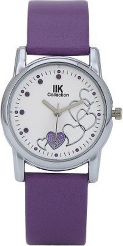 White Women Beautiful Stylish Design Water Resistance Light Weight Purple Hand Watch