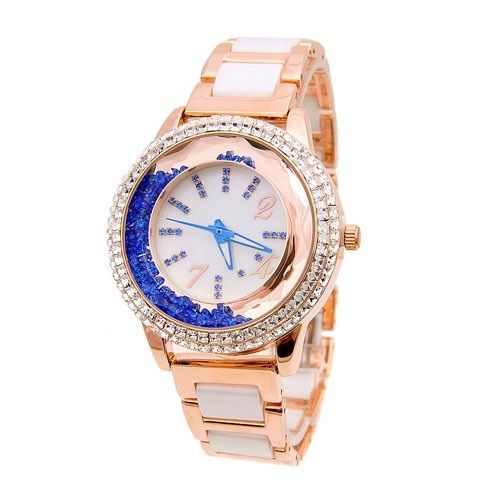 Orient Bambino 2nd-Gen Automatic Dress Watch with Cream Dial, Vibrant Blue  Hands #AC00009N