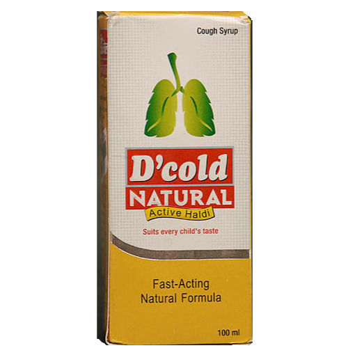  D Cold Natural Syrup For Cough Syrup 