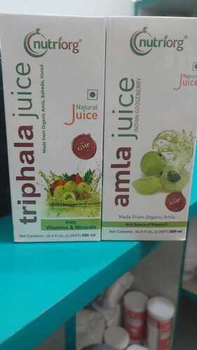 Ayurvedic Natural Triphala And Amla Juice 500ml