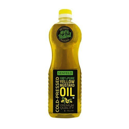 Common Chemical Free Cold Pressed Yellow Mustard Oil