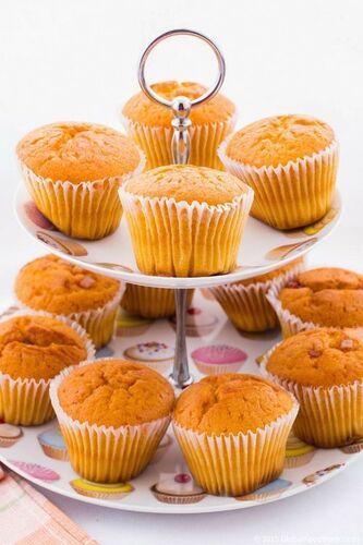 Delicious Perfect Digestive Sweet Mouth Watering Flavor Soft Spongy Muffins Cup Cakes