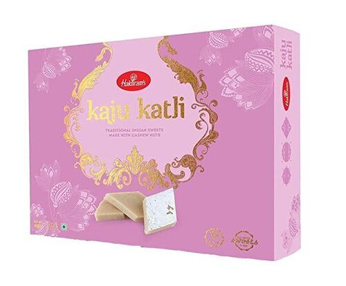 Rich In Calcium Healthy Tasty Fresh Pure 400 Grams Haldiram Kaju Katli