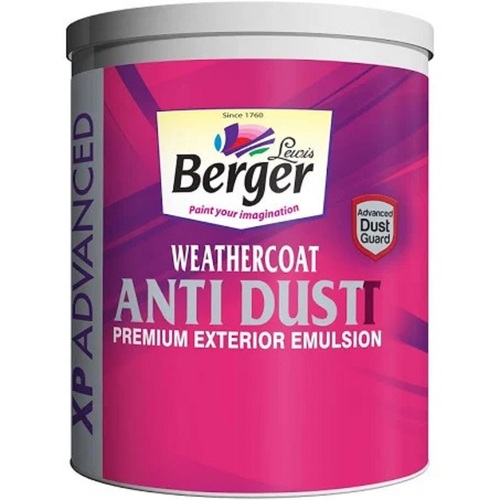 1 लीटर स्मूथ टेक्सचर और हाई ग्लॉस फिनिश ऐक्रेलिक एंटी डस्ट इमल्शन पेंट