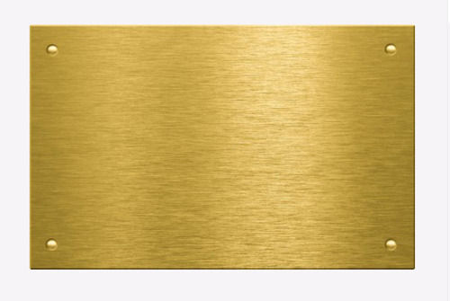 2 Mm Thick 0.01 Mm Tolerance Rectangular Polished Finish And Zinc Coated Brass Sheet