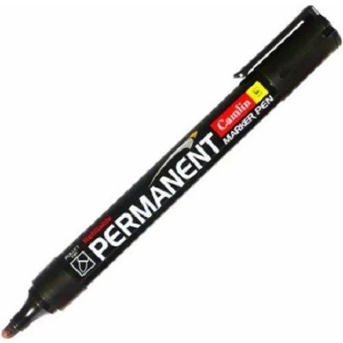 8 Inches Plastic Body Easy To Grip Permanent Marker Pen For Office Use