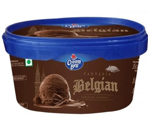 800 Ml Sweet And Tasty Healthy Belgium Chocolate Flavor Ice Cream