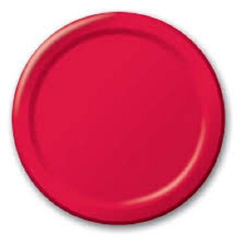 Pink Biodegradable Environment Friendly Light Weight Disposable Dinner Paper Plate