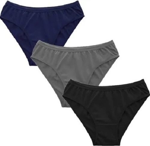 Navy Blue Women Plain Pure Cotton Panty, Mid, 12 Peices at best price in  Kanpur