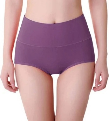 महिलाओं के लिए आरामदायक और धोने योग्य प्लेन हिप्स्टर पर्पल (बैंगनी) पैंटी