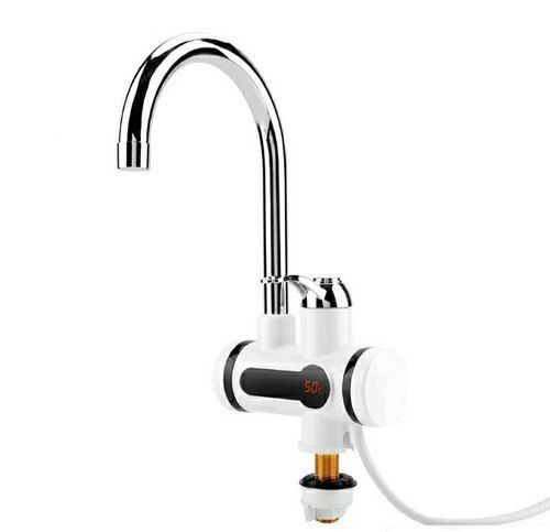 Gray Lightweight Durable Elegant Affordable Stainless Steel Water Heater Tap