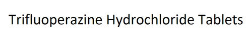 Trifluoperazine Hydrochloride 5 Mg Antipsychotic Tablets, 10x10 Pack