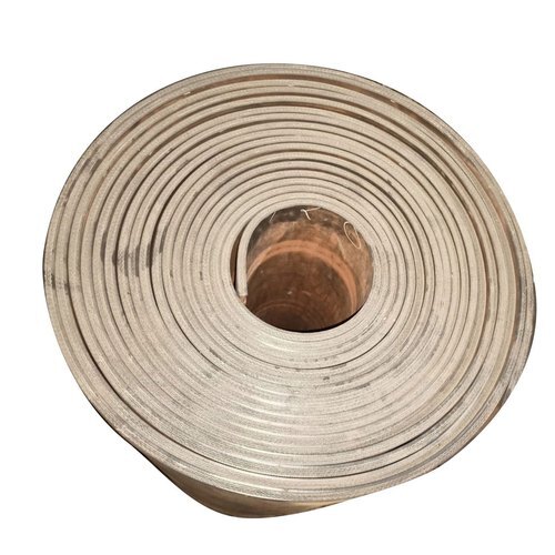 12 Mm Thickness Nylon Heat Resistant Stone Crusher Conveyor Belt - 24 Inch Width, Golden Color, 600 Kg Load Capacity, 25 Kg Weight, Roller Structure