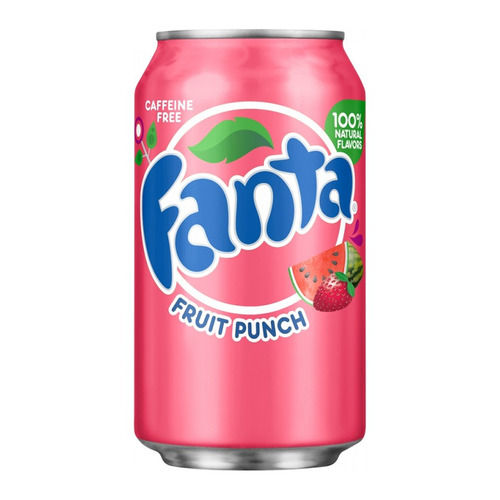 330 Ml Caffeine Free Water Melon Flavor Carbonated Fanta Cold Drink Powder Coating