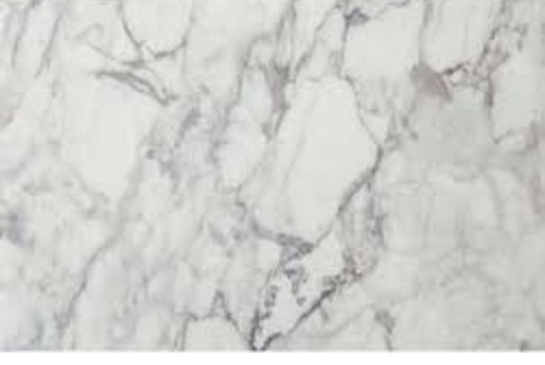 फाइन फिनिश स्लिप एंड क्रैक रेसिस्टेंट प्रिंटेड व्हाइट रेक्टेंगुलर इम्पोर्टेड मार्बल