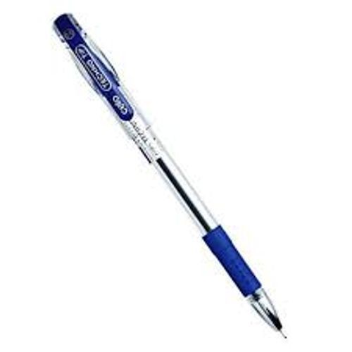 Smooth Writing Gripper Superior Body Texture Cello Blue Ball Pen, 5 Pieces