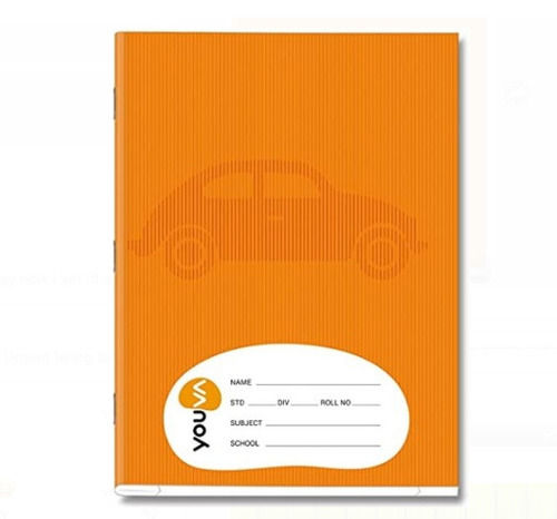 Rectangular 150 Gsm White Pages With Margin Students Notebook Application: Industrial