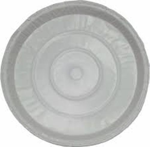 Light Weight Round Shape And Disposable White Paper Plates