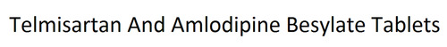 टेल्मिसर्टन 40 एमजी और एम्लोडिपाइन बेसिलेट 5 एमजी टैबलेट, 10x10 ब्लिस्टर पैक