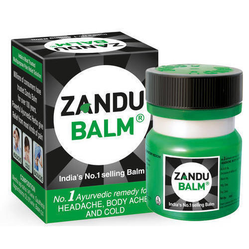 Zandu Balm For Bodyaches Pains & Headaches, 8ml