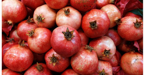 100% Natural And Fresh Sweet Taste A Grade Round Pomegranate 