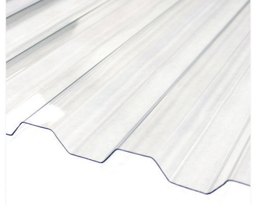 5 मीटर 2 मिमी मोटी हल्की और जलरोधी आयताकार सादा फाइबर रूफ शीट