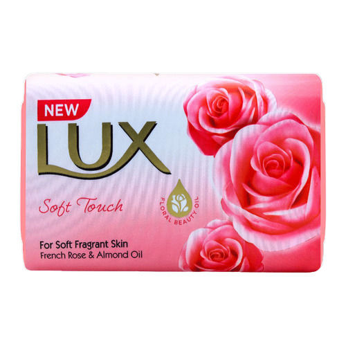 High Foam French Rose Almond Oil Lux Soft Touch Bath Soap For Daily Use