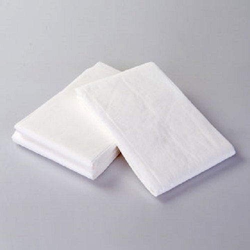 Printed Recyclable Easy To Use Light Weight White Non Woven Disposable Napkin