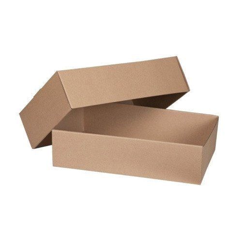 Brown Single Wall 3 Ply Corrugated Telescopic Boxes