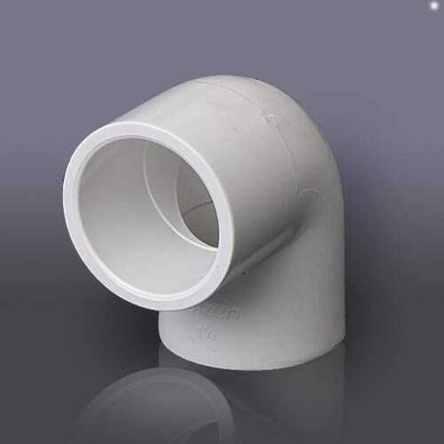 White Cpvc Pipe Elbow For Plumbing, Construction And Pipe Fitting